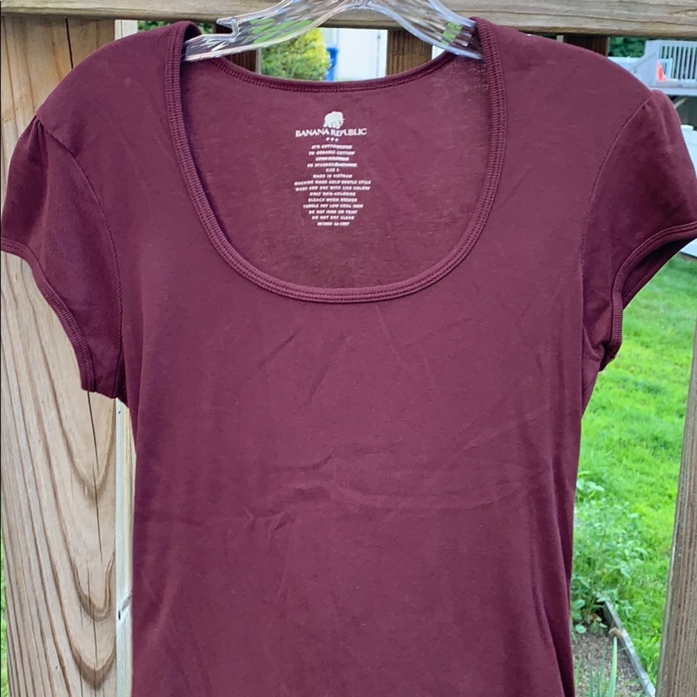 Brown Top Banana Republic